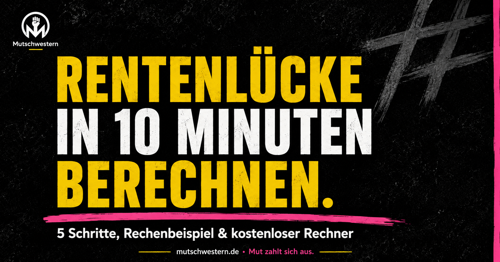 Rentenlücke berechnen: So findest du in 10 Minuten dein Ergebnis